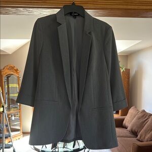 Express Gray Blazer